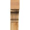 Ekena Millwork Balboa Block Rough Sawn Bracket, Western Red Cedar, 4"W x 14"D x 14"H BKT04X14X14BOA05RWR - alternate 4